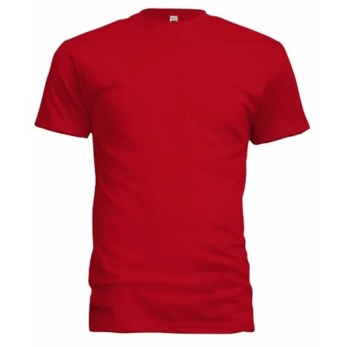 Plain Round Neck T shirt Red Konga Online Shopping