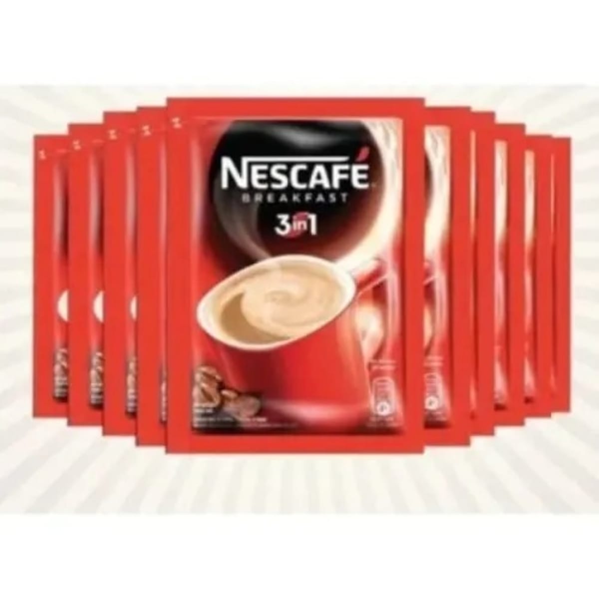 Nestle 3 In 1 Nescafe Breakfast - 25g - Carton Of 200