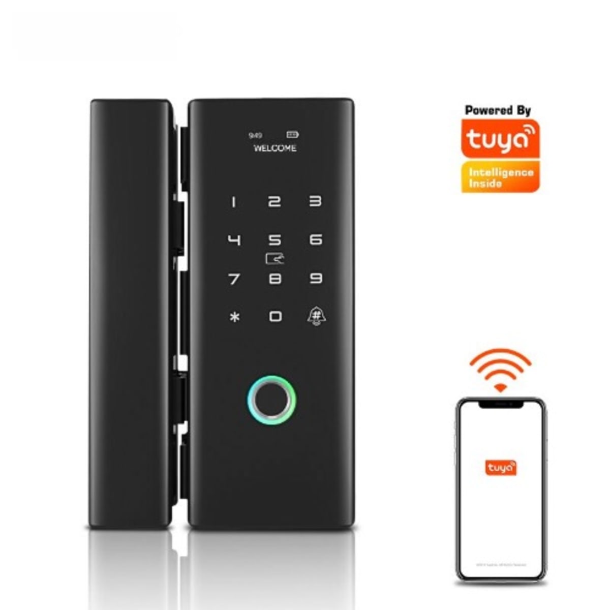 Tuya Smart Door Lock With Smart Life Tuya App