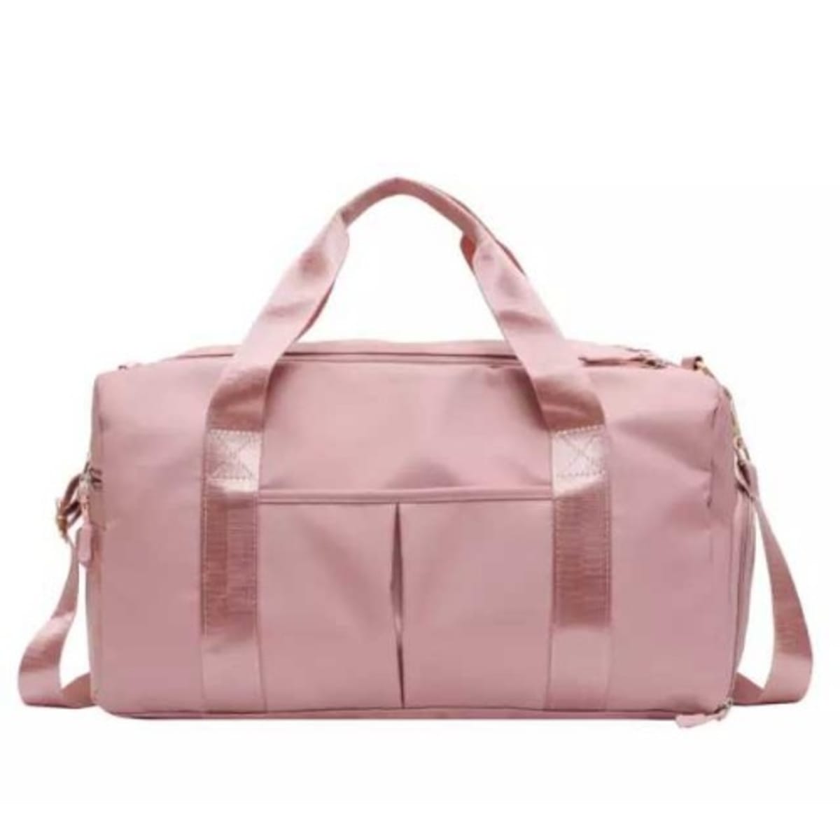 Pink travel store duffle bag