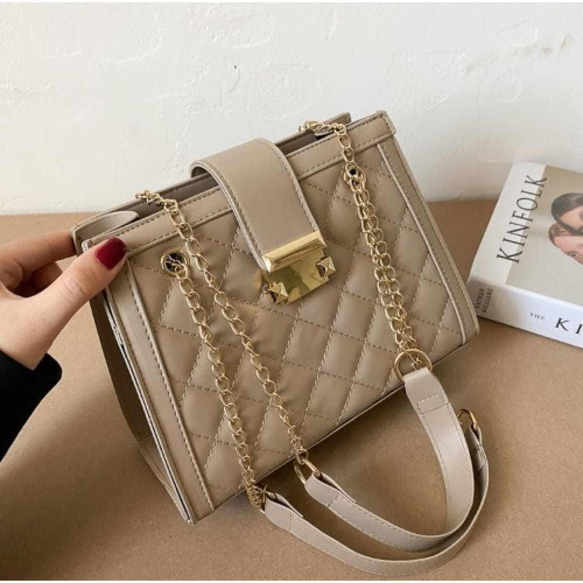 Womens nude sale bag