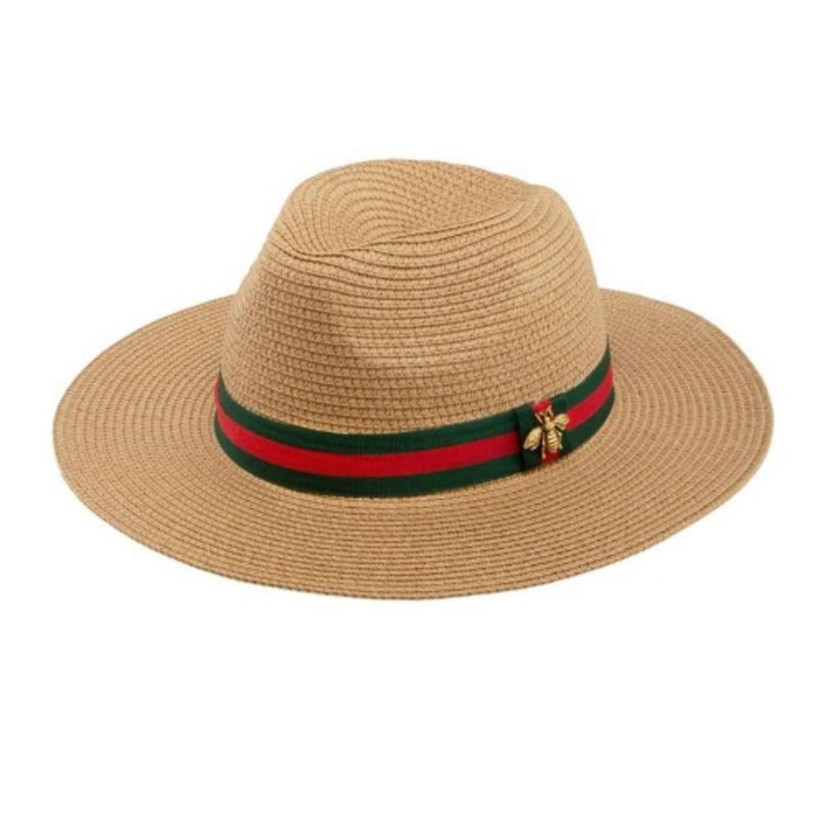 Unisex Niger delta Fedora Hat With Straw Edges Caramel Konga