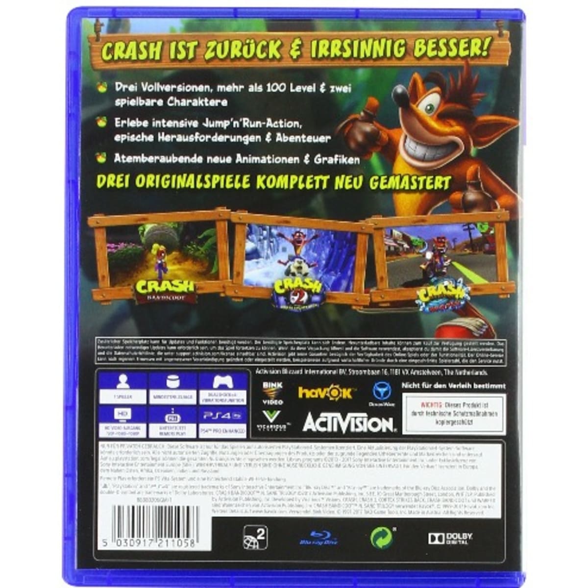 Jogo Crash Bandicoot PS4 Activision em Promoção é no Buscapé