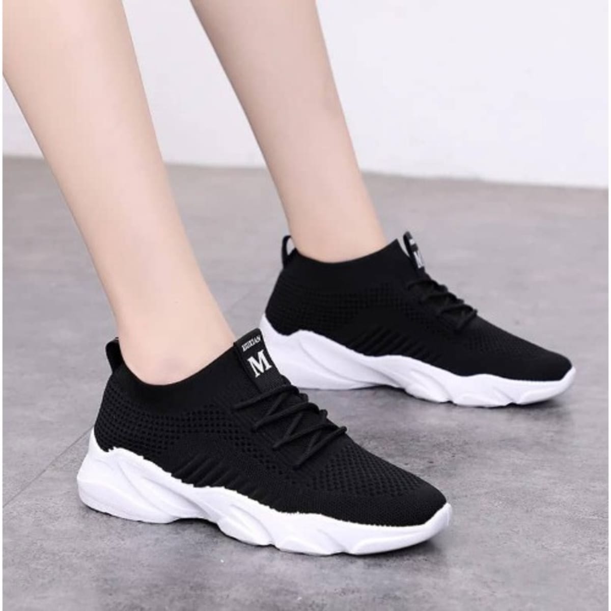 Ladies Sneakers Black Konga Online Shopping