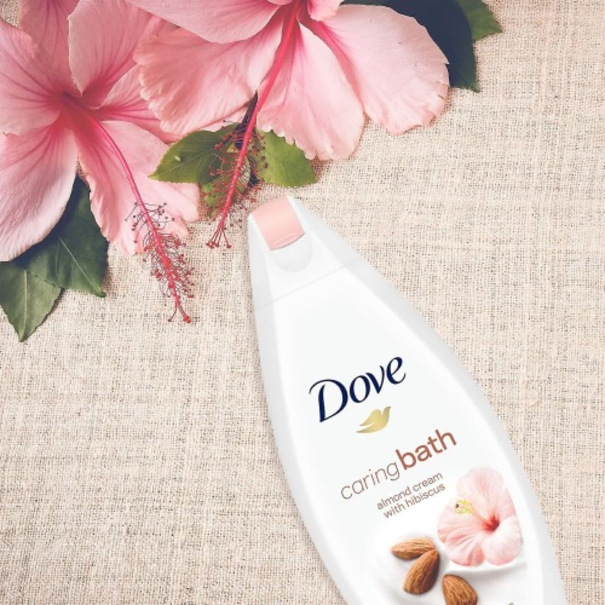 Dove Almond Cream And Hibiscus Flower Shower Gel - Almond Cream & Hibiscus  Flower Shower Gel