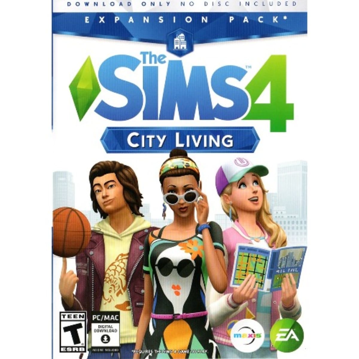 Origins The Sims 4: City Living Origin Key - Regional Free - Online  Multiplayer