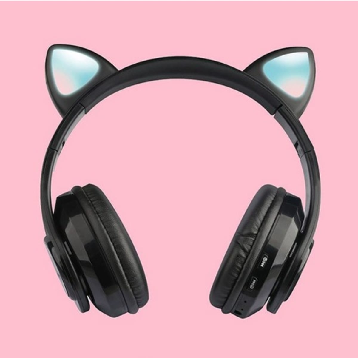Black cat online ear headset