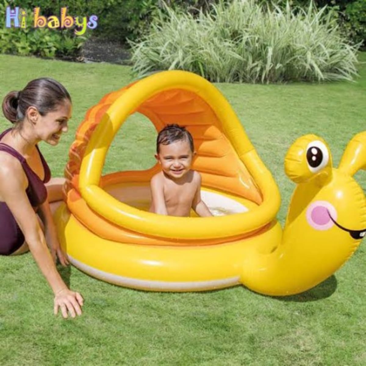 Intex Lazy Snail Shade Baby Pool Konga Online Shopping