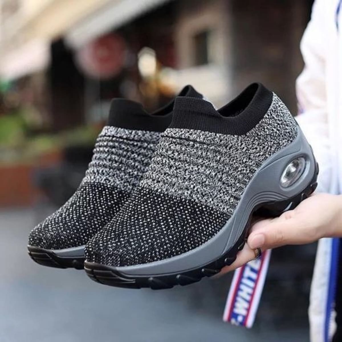 Shoe Box Beautiful Socks Shoe Grey Konga Online Shopping