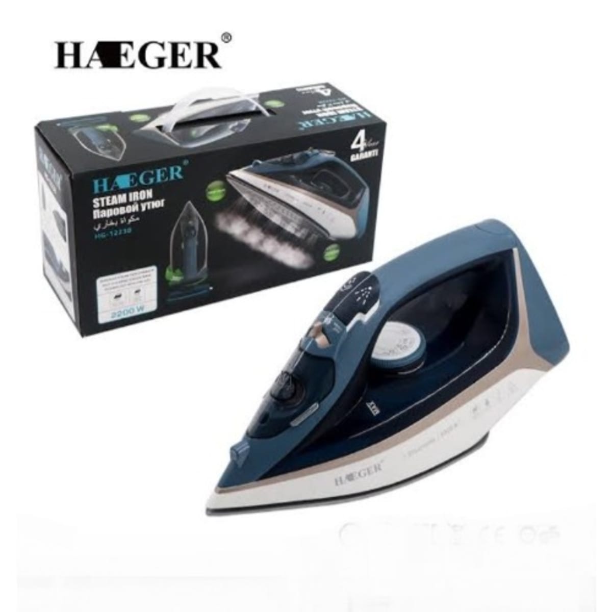 Haeger cordless steam shop iron
