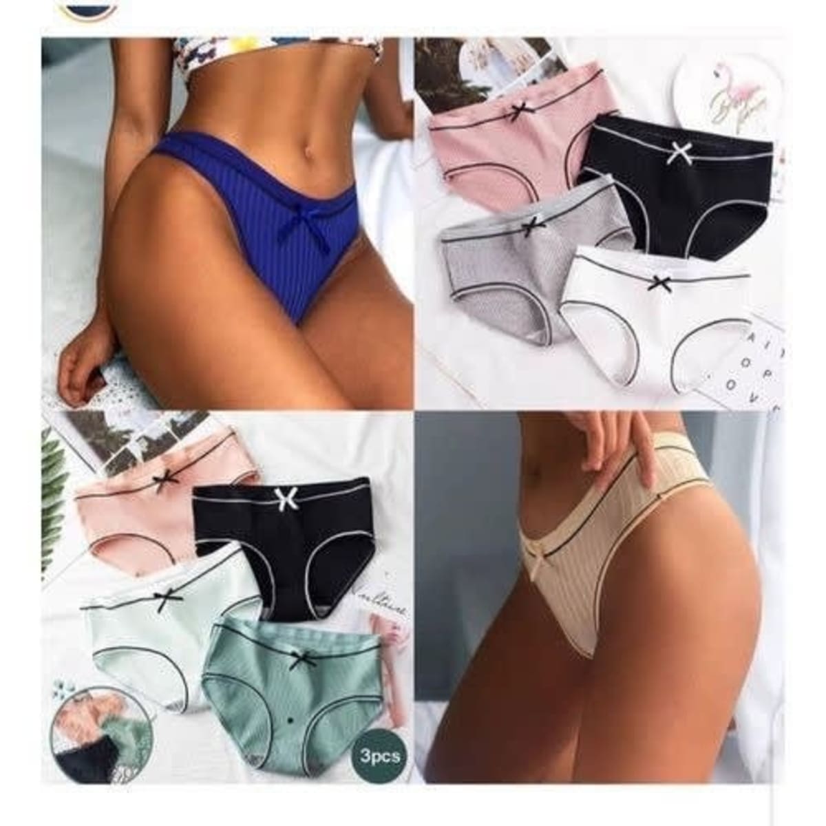 Ladies Underwear Seamless Pant -6pieces