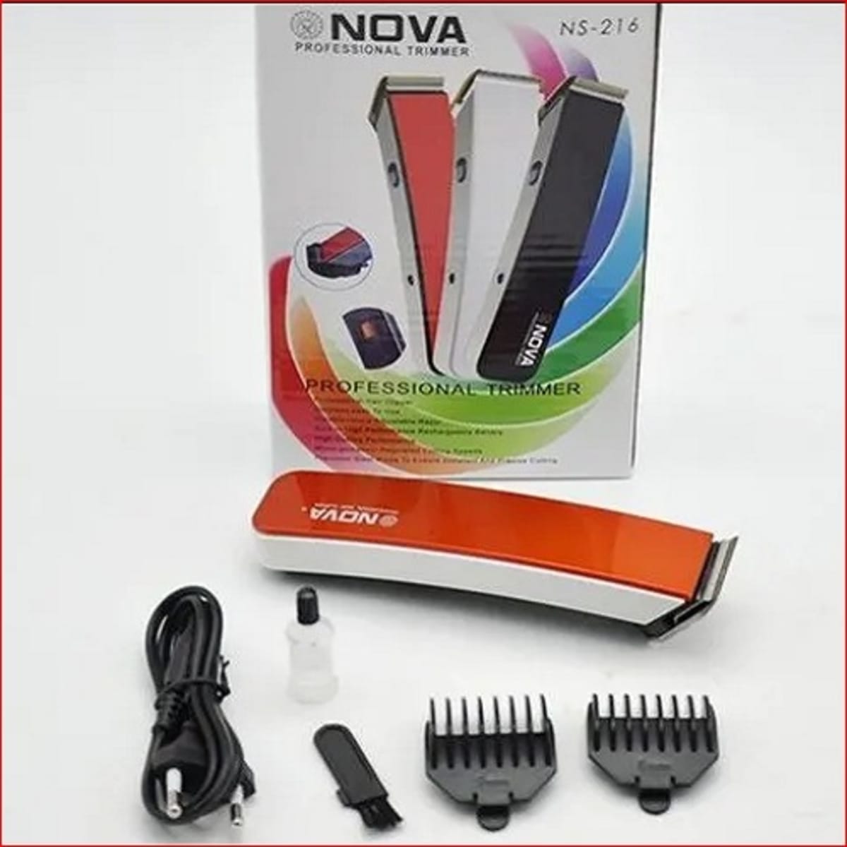 Nova Professional Rechargeable Hair Trimmer Konga Online Shopping
