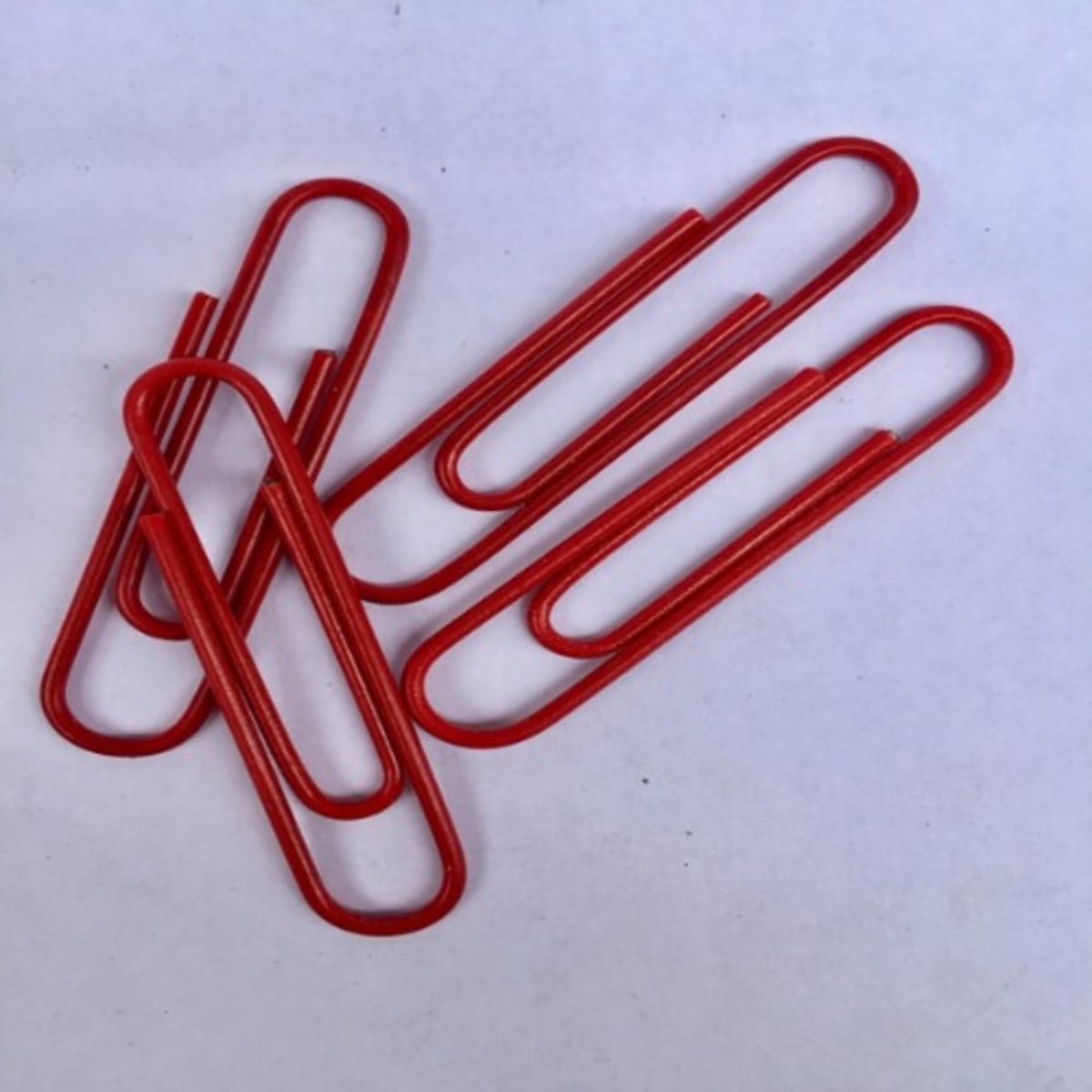 Red hotsell paper clips