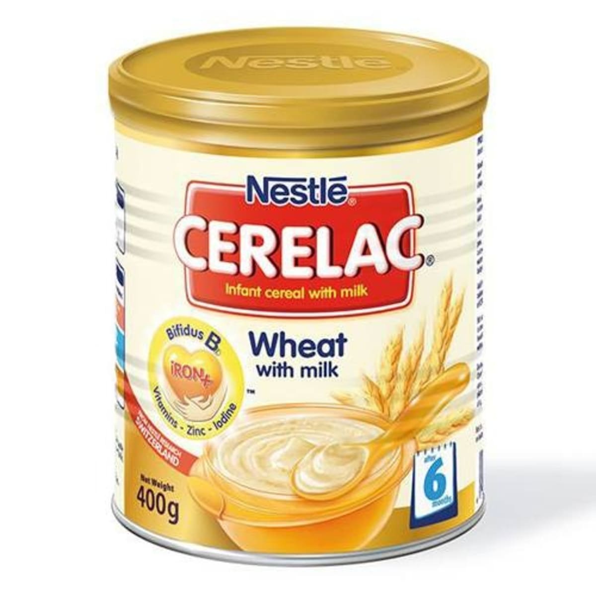 Buy Nestlé Cerelac From 6 Months, Wheat with Milk Infant Cereal 1kg  Tin Online