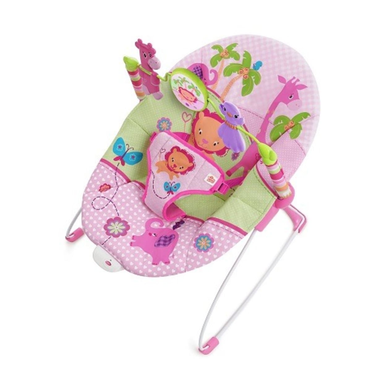 Pink bouncer baby on sale