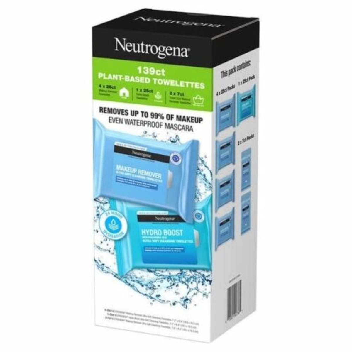 Makeup Remover Cleansing Towelettes Set