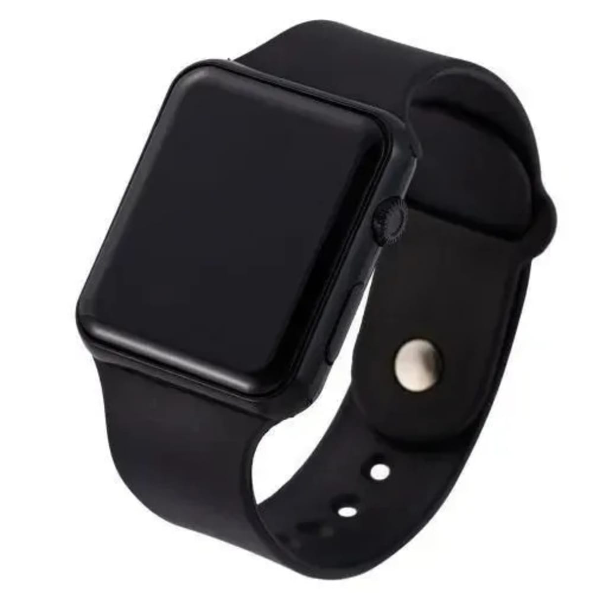 Black wrist sale watch