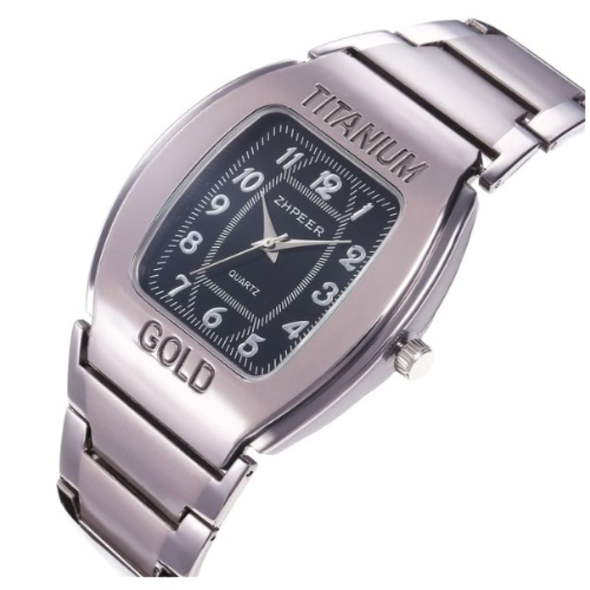 Titanium gold new arrivals watch