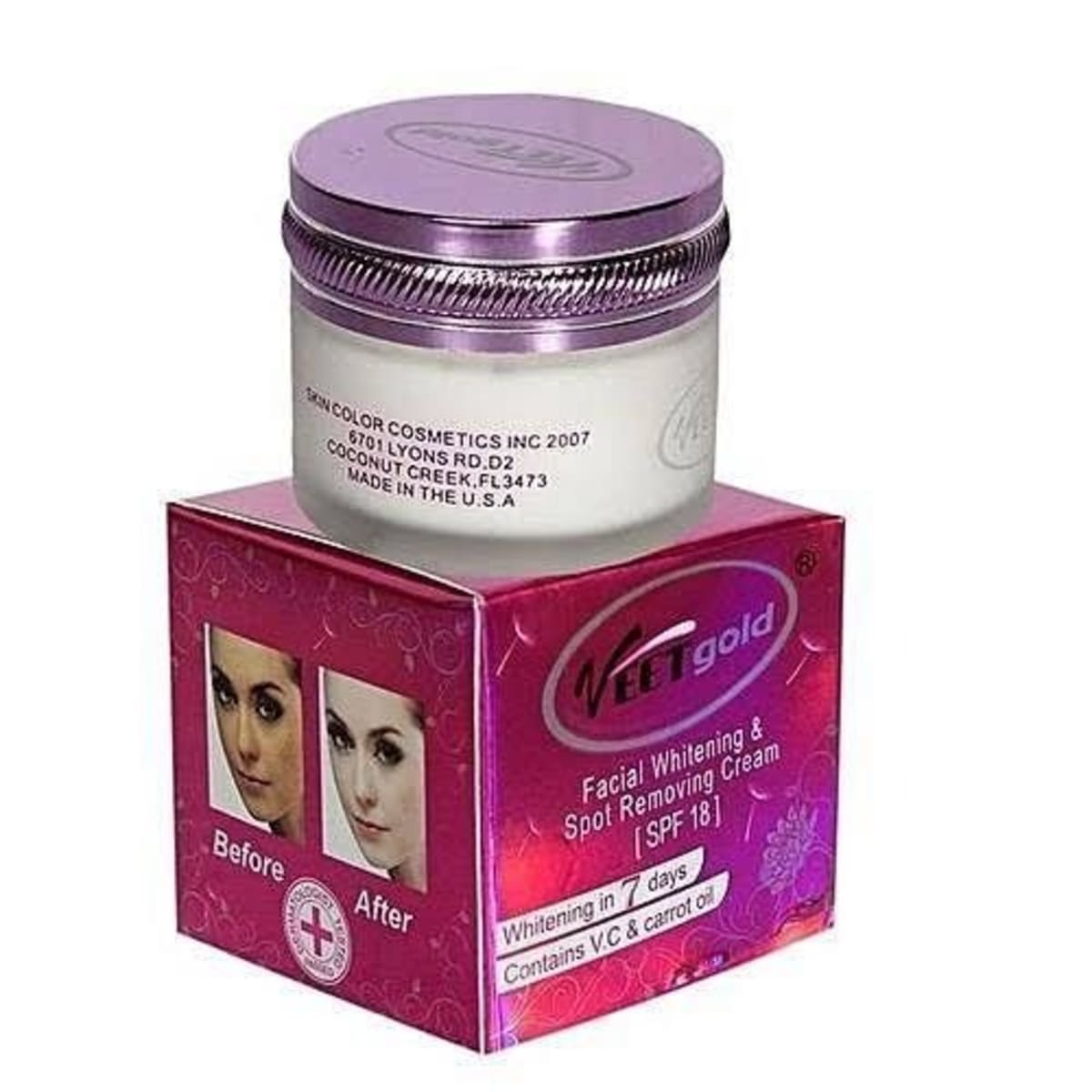 Veet gold store face cream