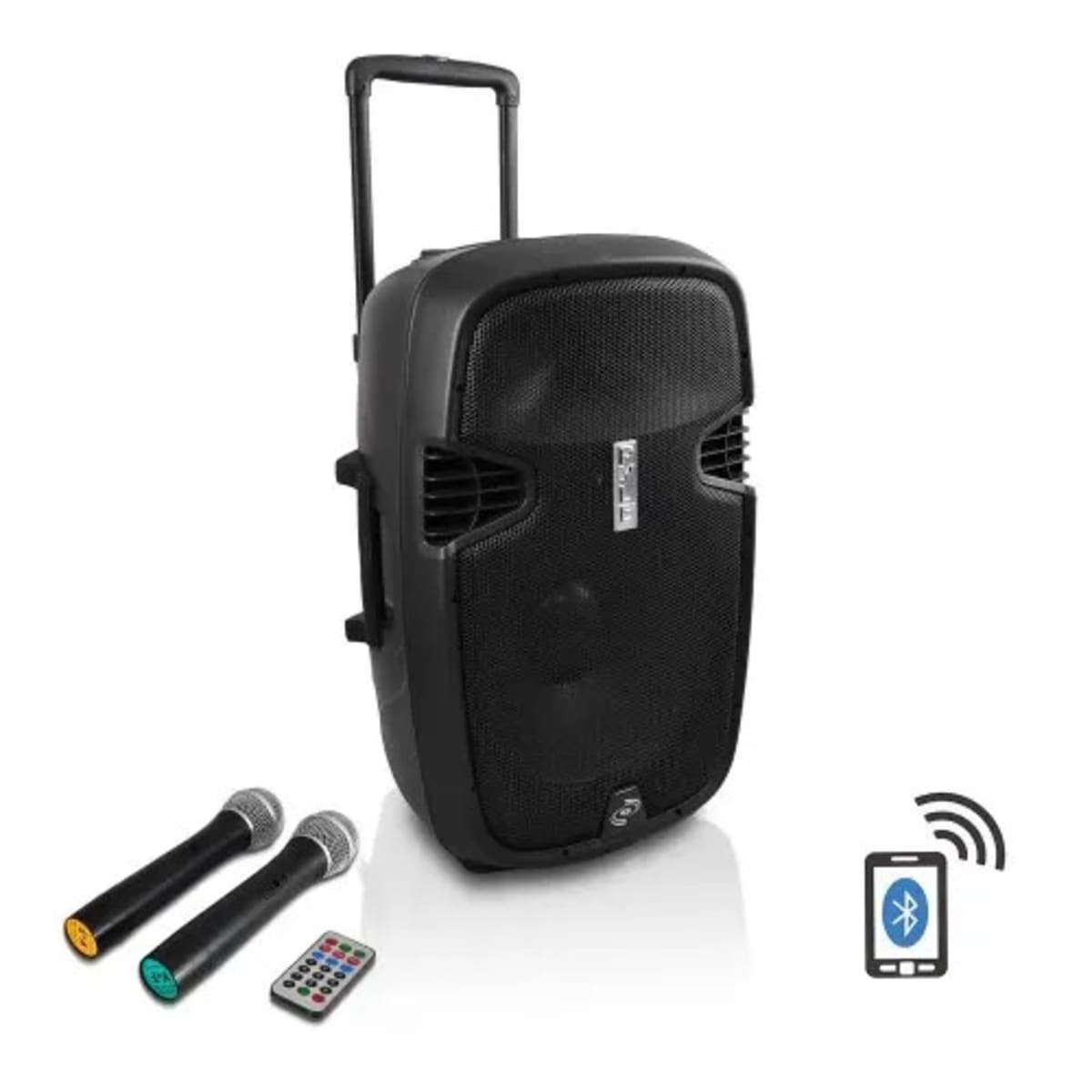 Rechargeable bluetooth shop pa speaker