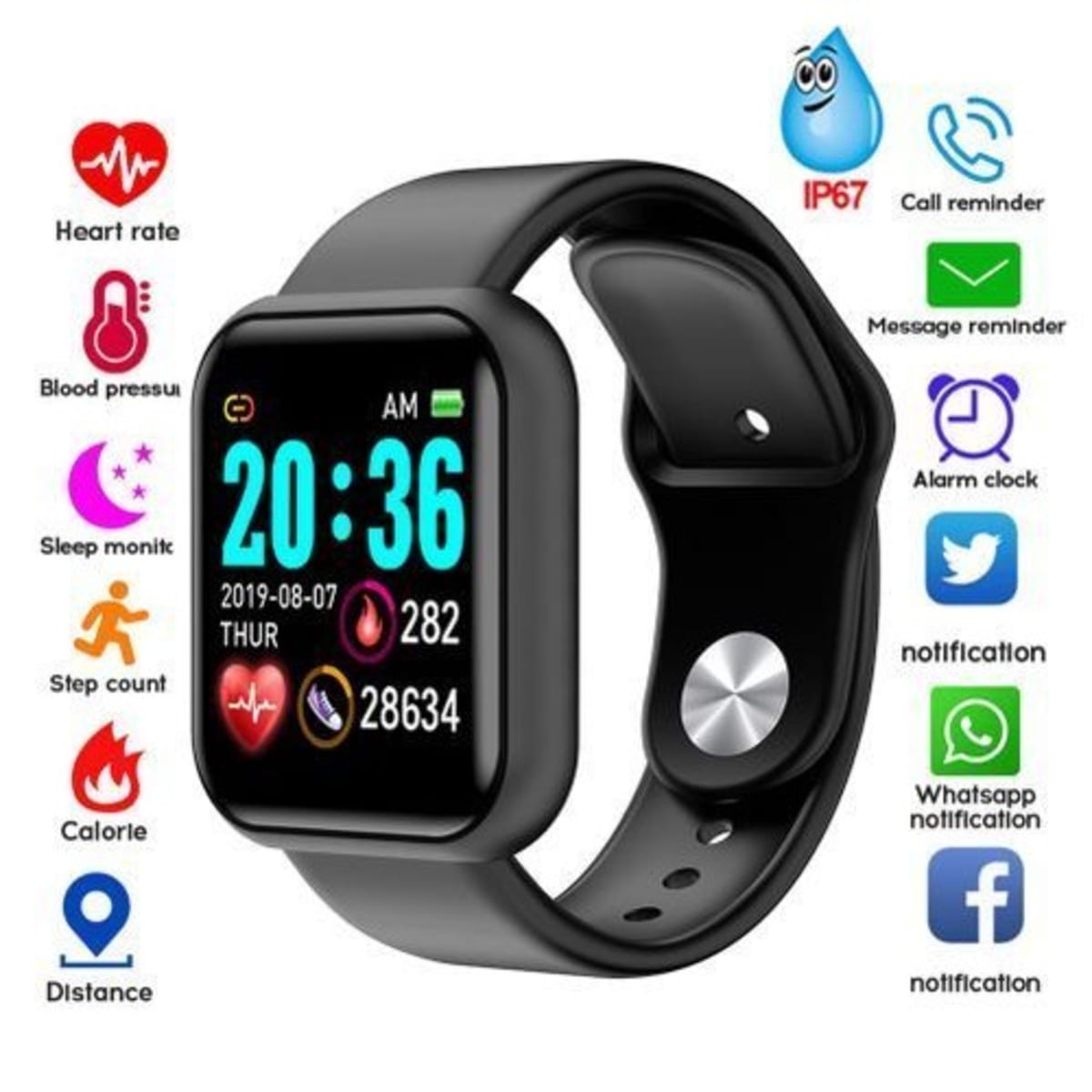 Ip67 waterproof sales smart bracelet