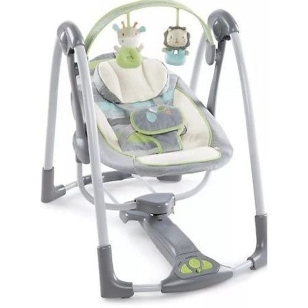Ac powered baby swing top