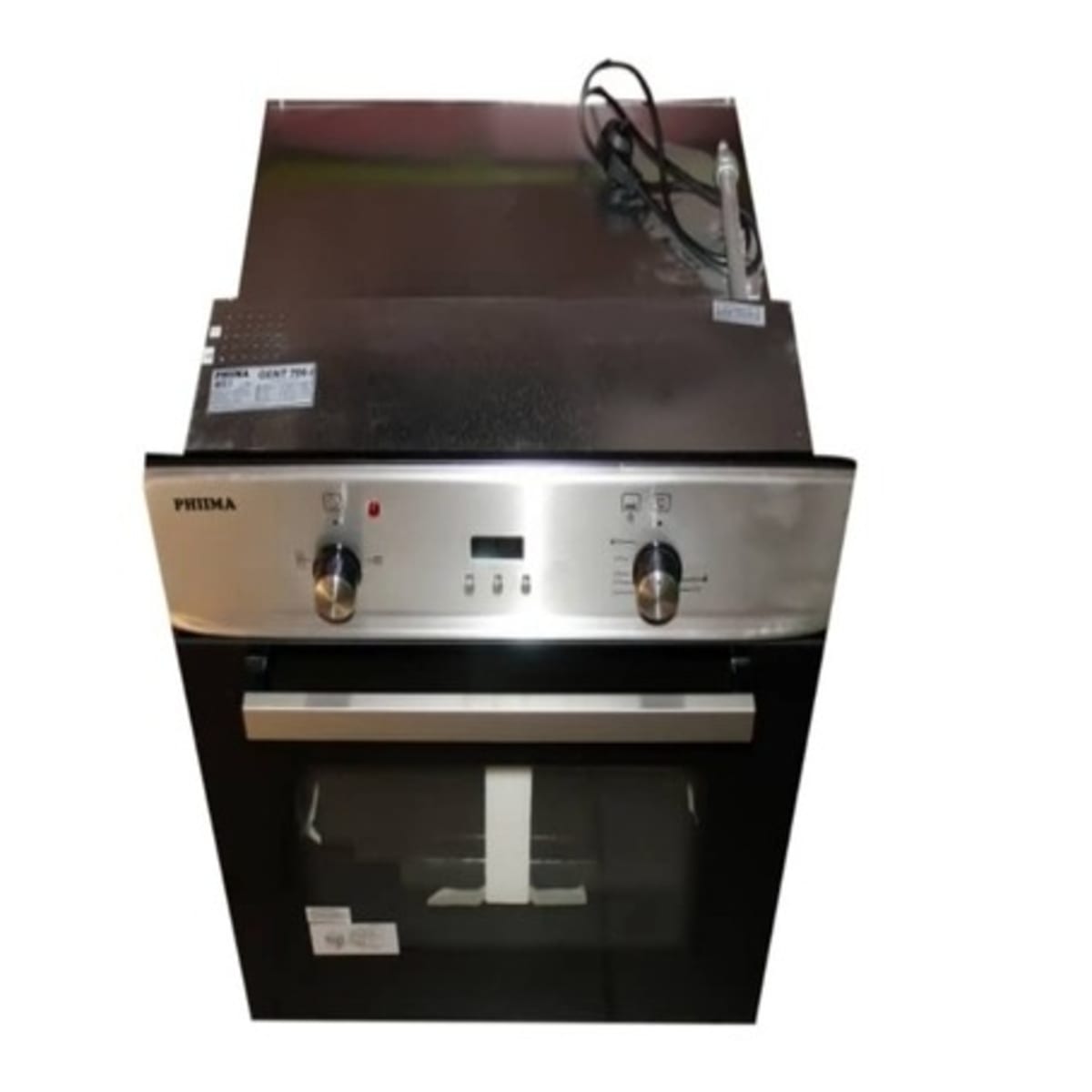 Phiima Built In Gas And Electric Oven 60cm Silver Konga