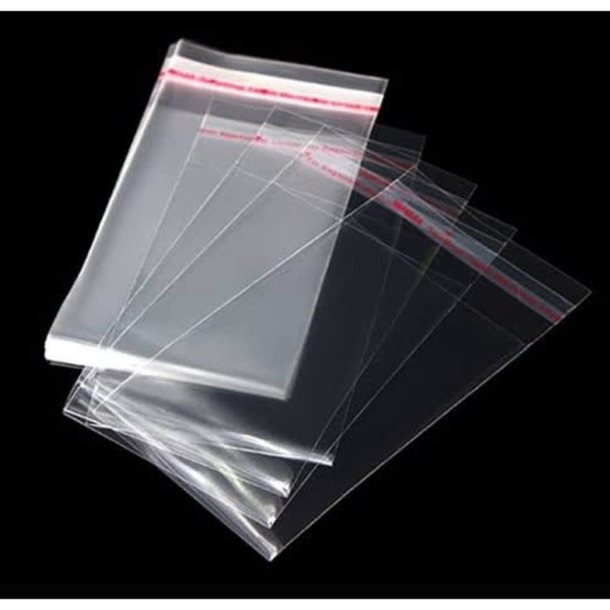 Transparent Packaging Nylon With Self Adhesive Seal- 500pcs