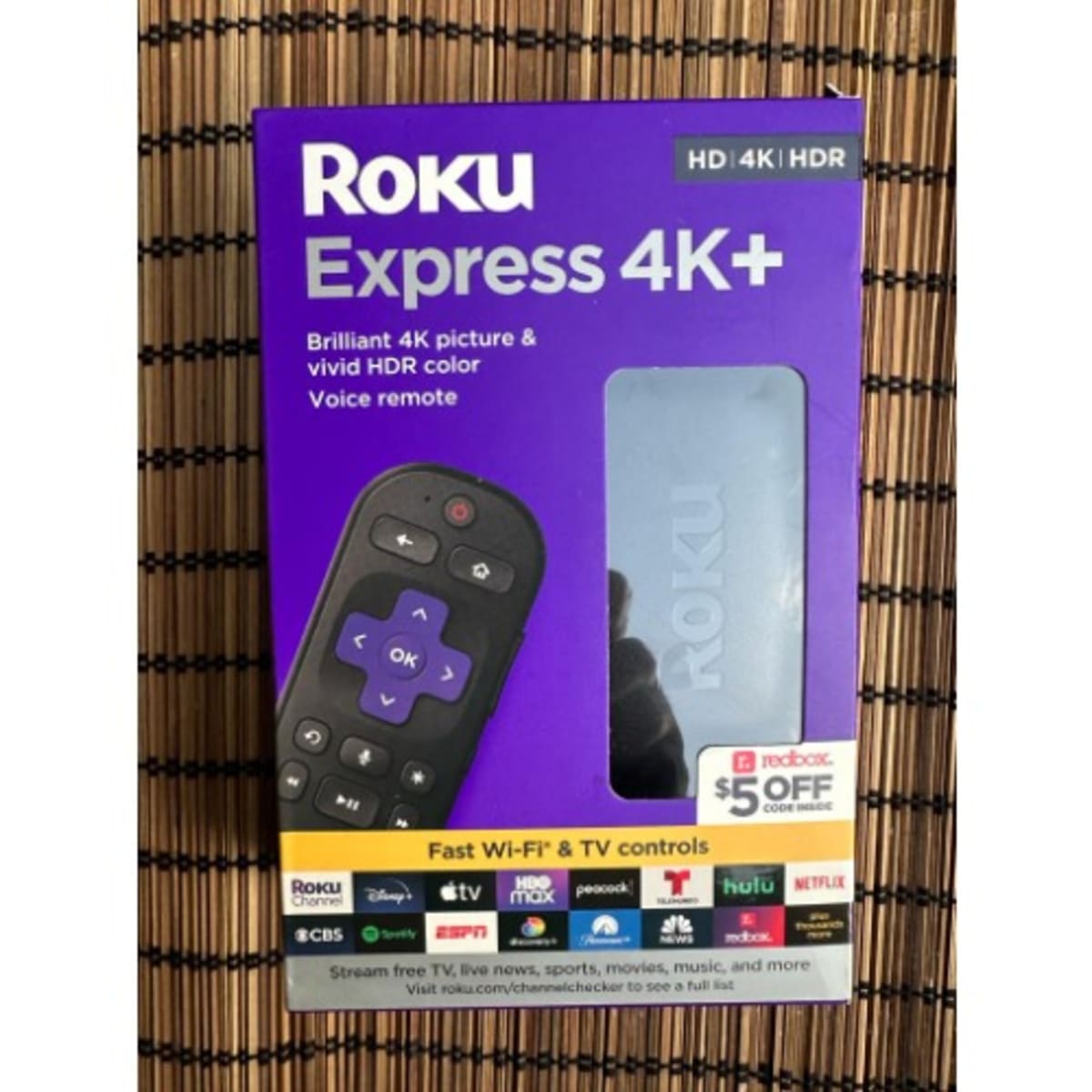 Roku Express 4K+, 4K & HDR Streaming Device