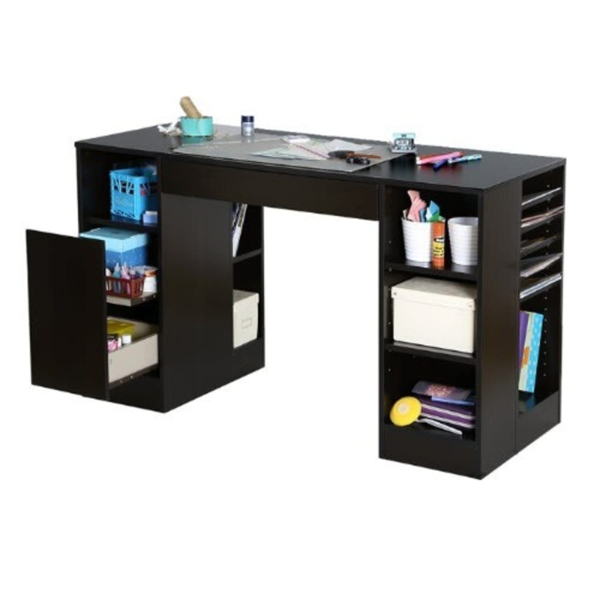 Black hot sale craft table