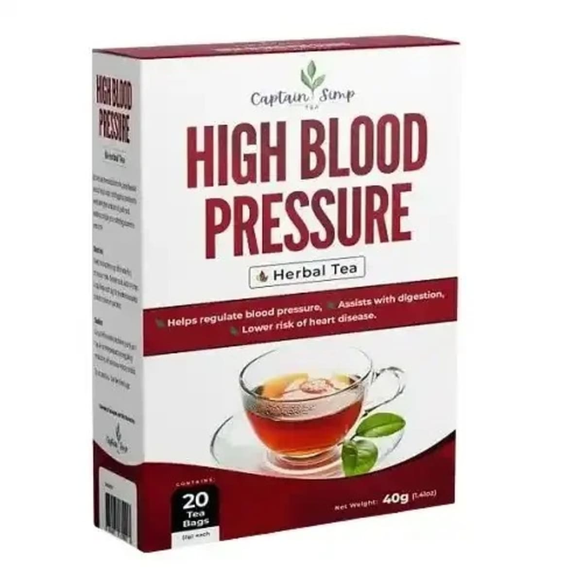 High Blood Pressure Herbal Tea 40g 20teabags Konga Online