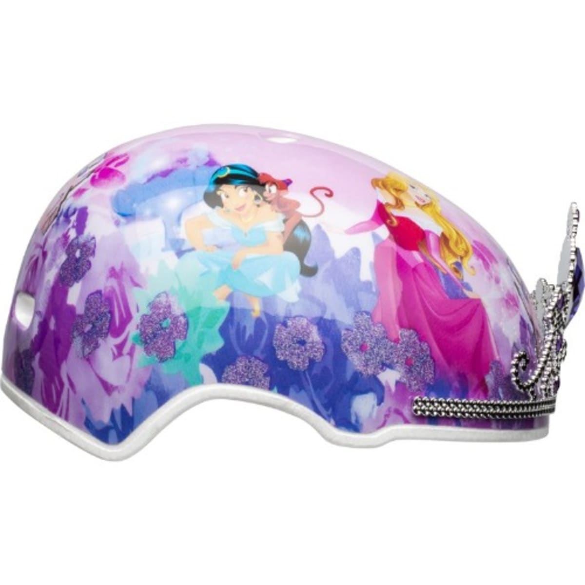 Disney Princess Paradise 3d Tiara Kids Bike Helmet Children 5