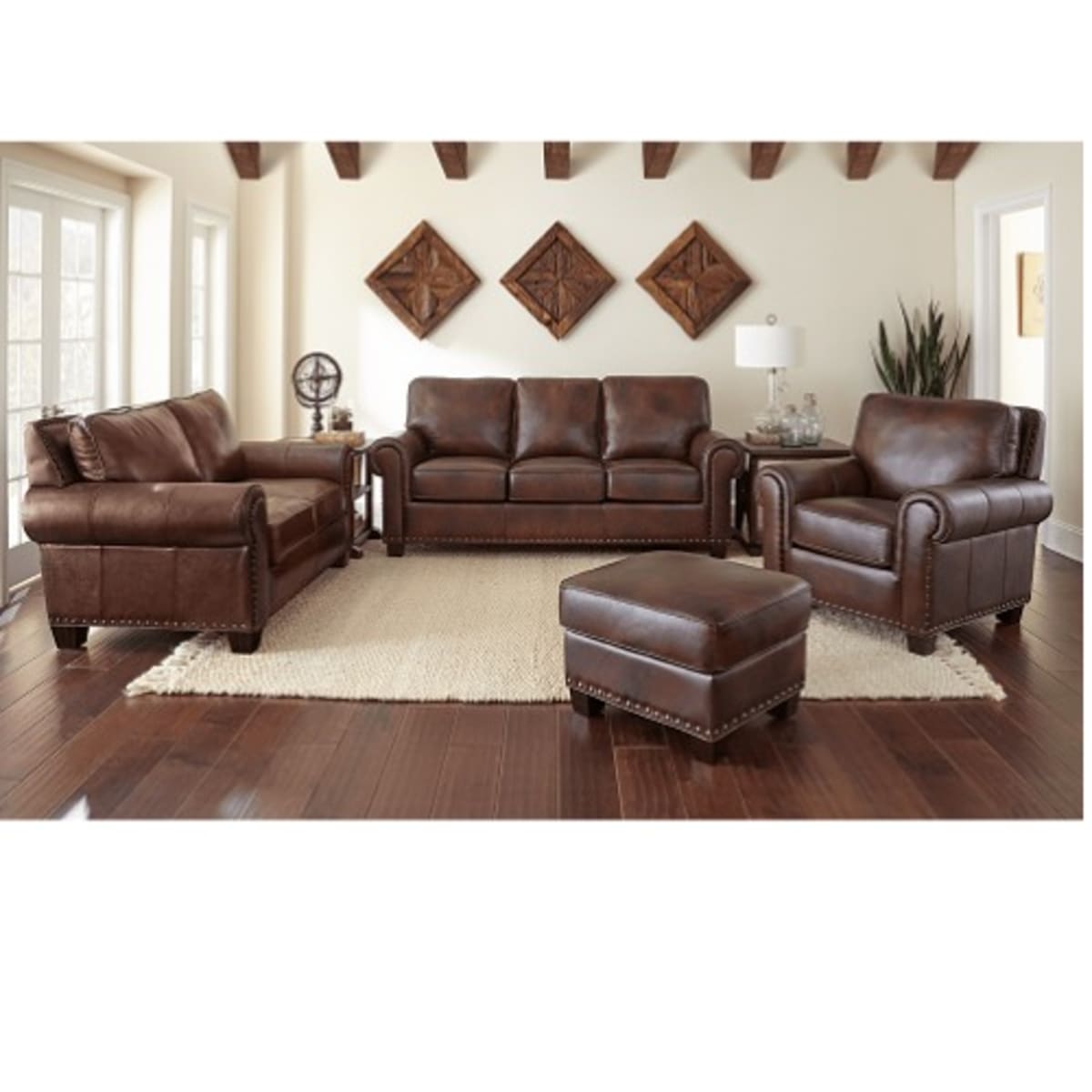 Top Grain Leather Sofa Set Deals Matttroy