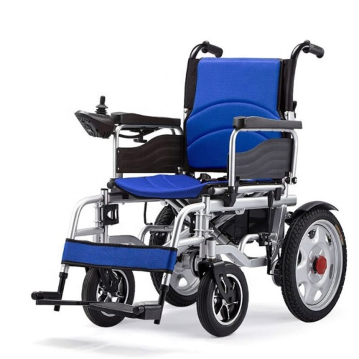Electric Wheel Chair With Propelled Legs Blue Konga Online Shopping