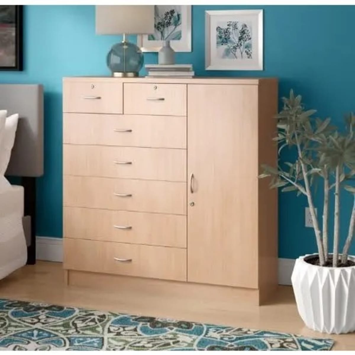 7 drawer gentleman's chest hotsell