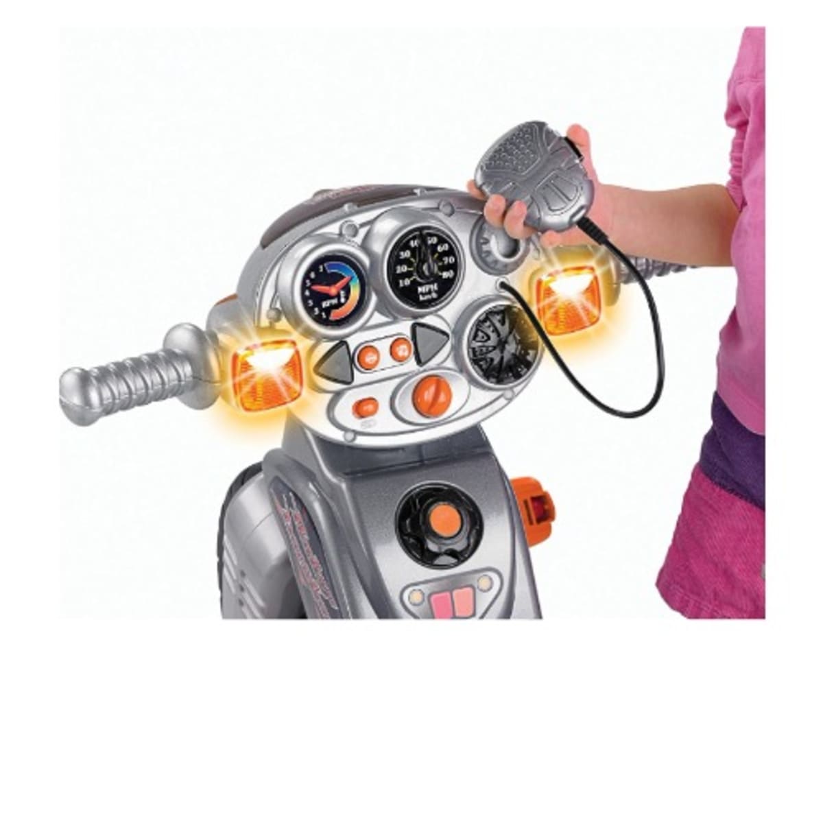 Fisher price harley davidson lights cheap and sounds trike