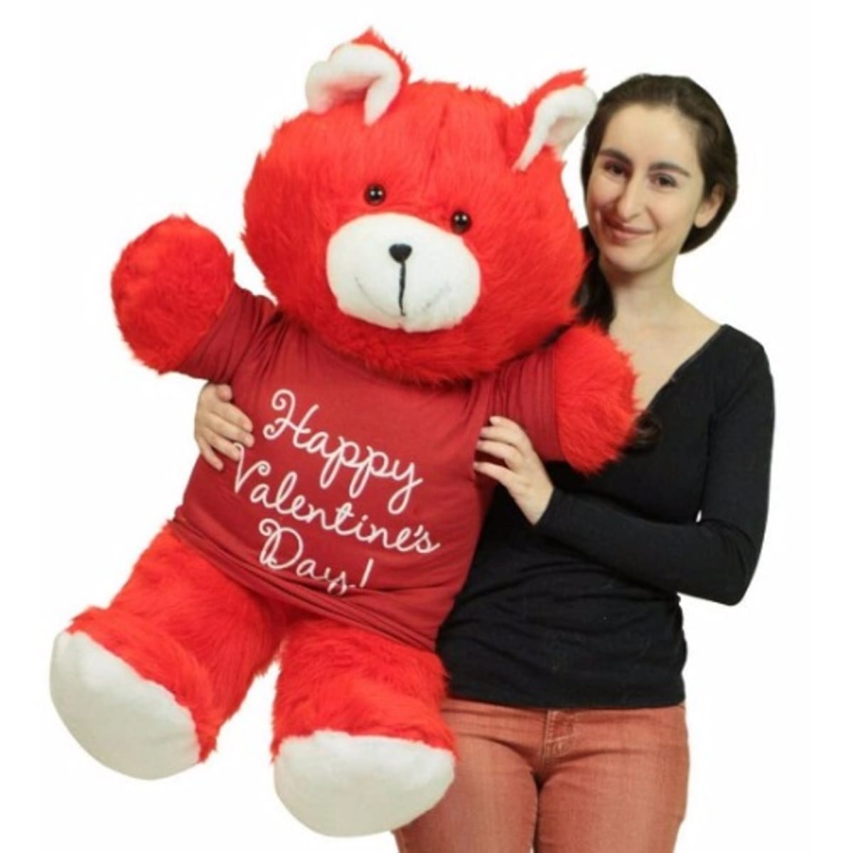 Huge valentines day shop teddy bear