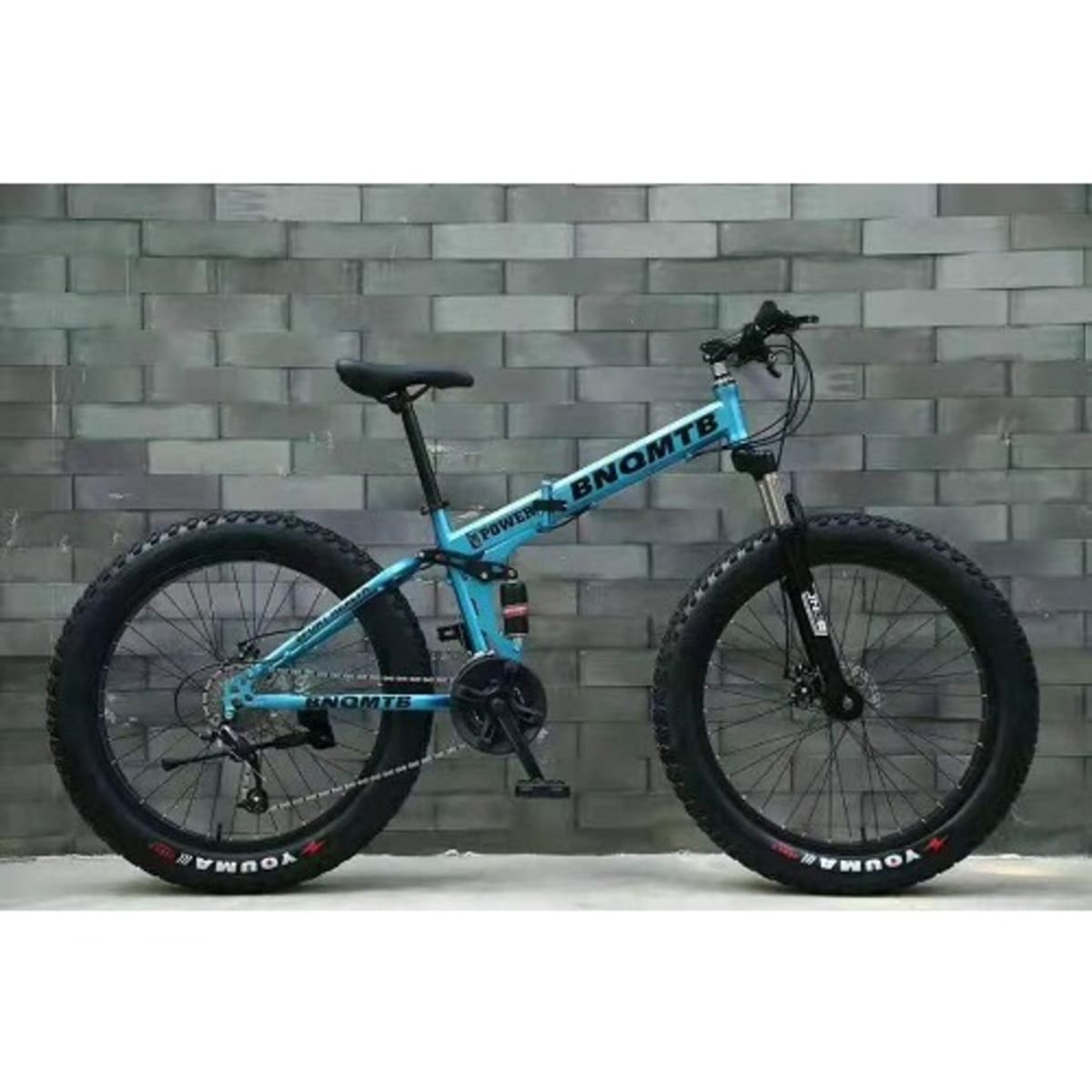 Fat tyre top foldable cycle