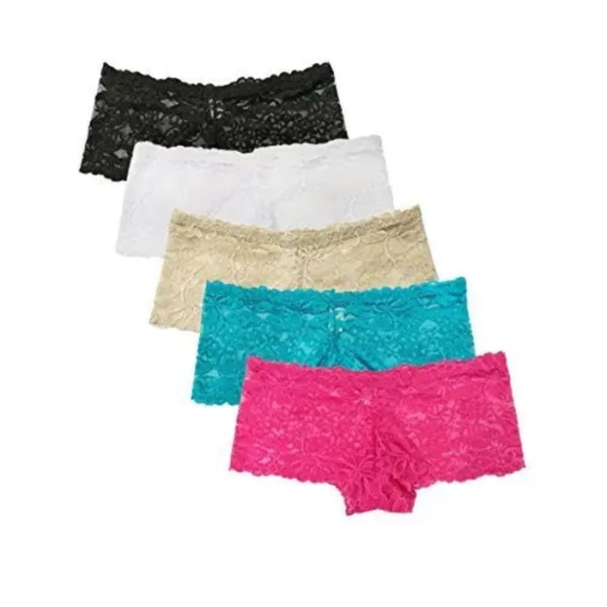 Fashion Front 5-pack Panties Women Sexy Lace Fun Underwear