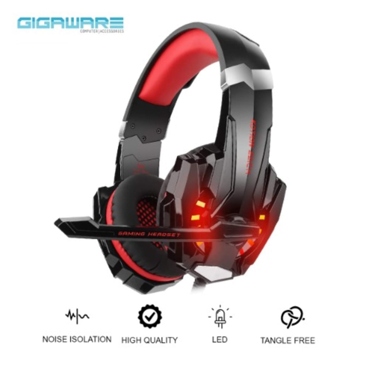 G9000 Pro Gaming 7.1 Surround Sound Noise Cancelling Mic Headphone