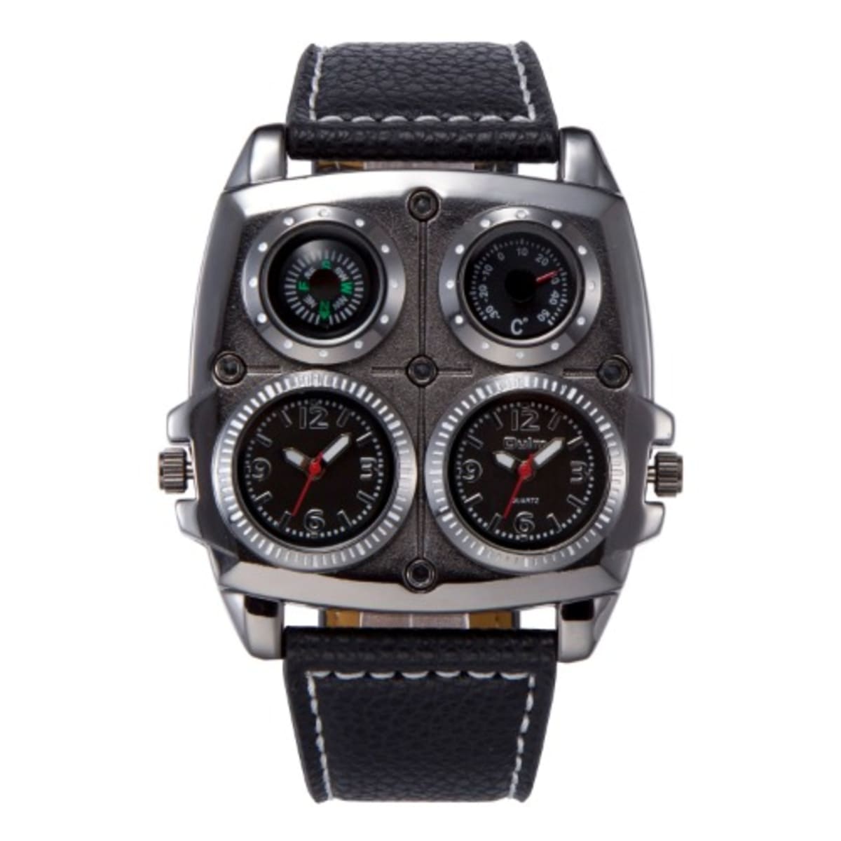 Military watch with best sale compass and thermometer