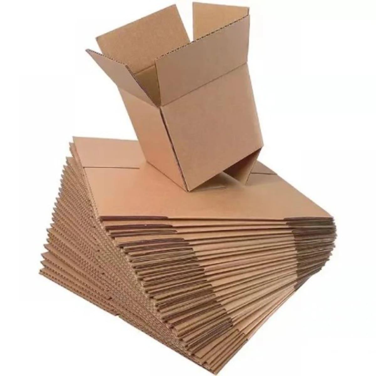 Brown outlet cardboard box