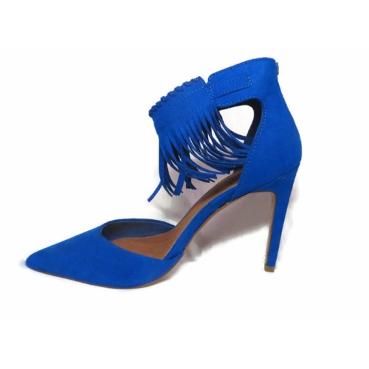 Next Fringe Shoe Cobalt Blue Konga Online Shopping