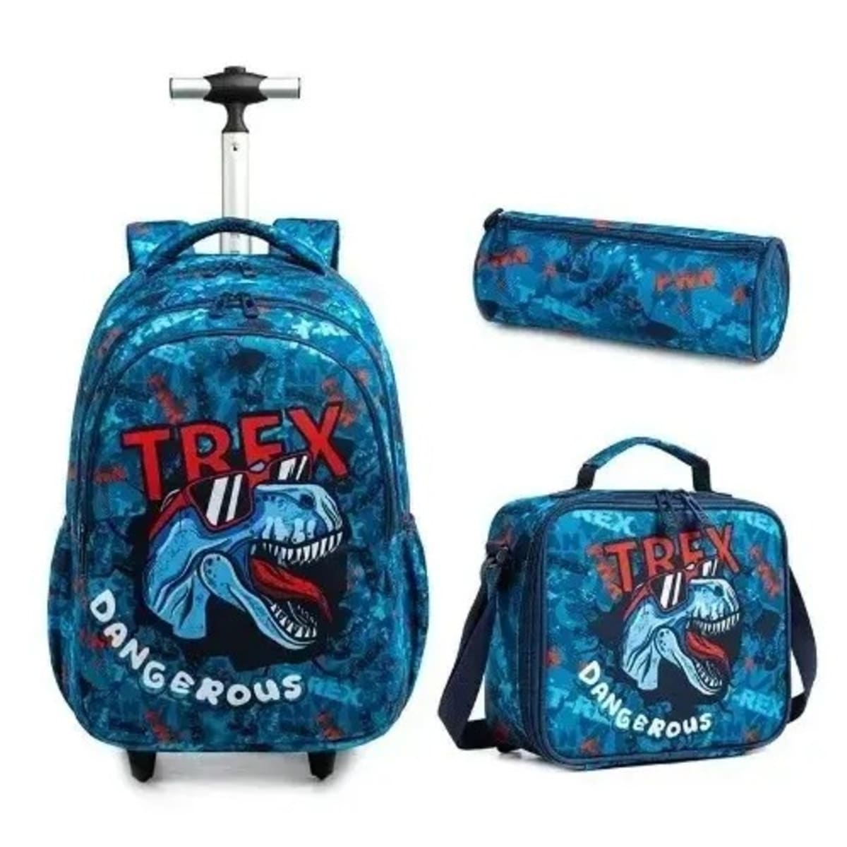 Jasmine Set Of 3 T rex School Bag Konga Online Shopping