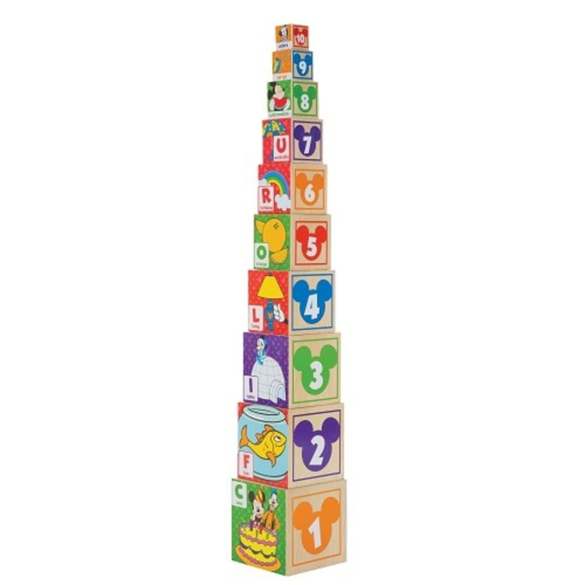 Melissa Doug Mickey Mouse Friends Nesting Stacking Blocks