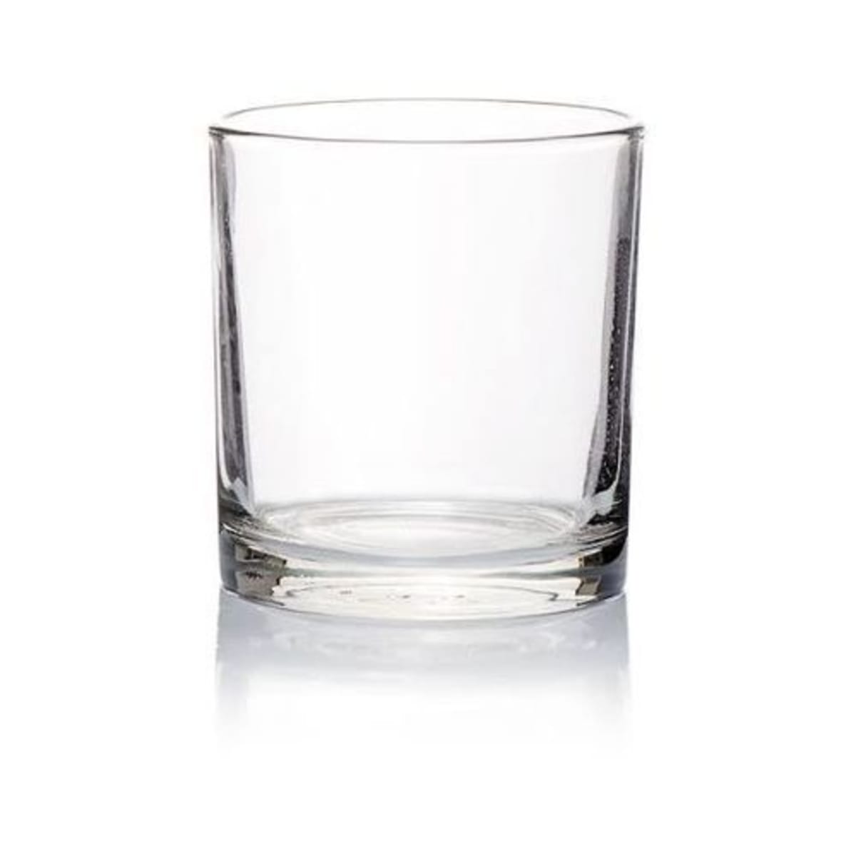 Plain glass cups discount