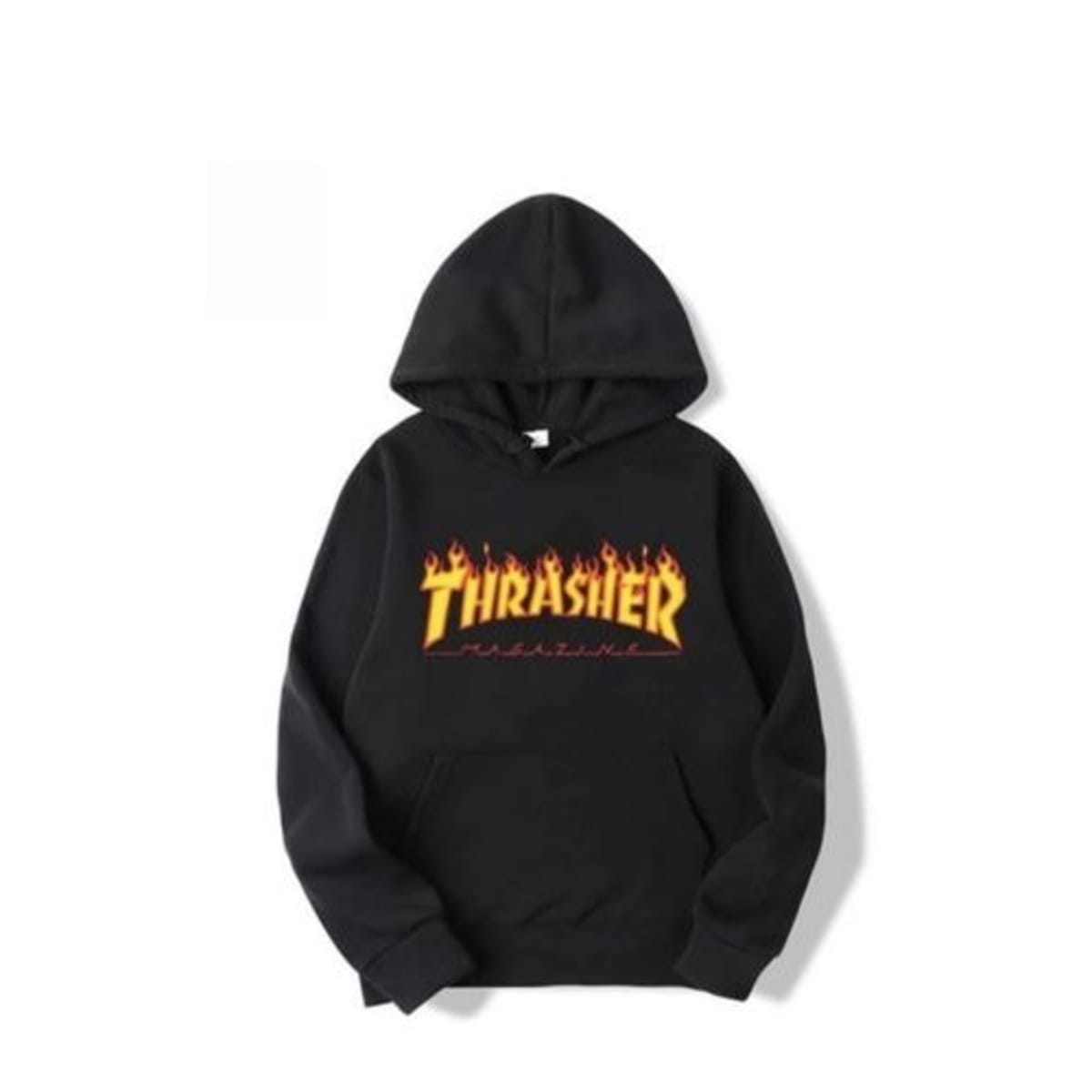 Thrasher two sales tone black hoodie