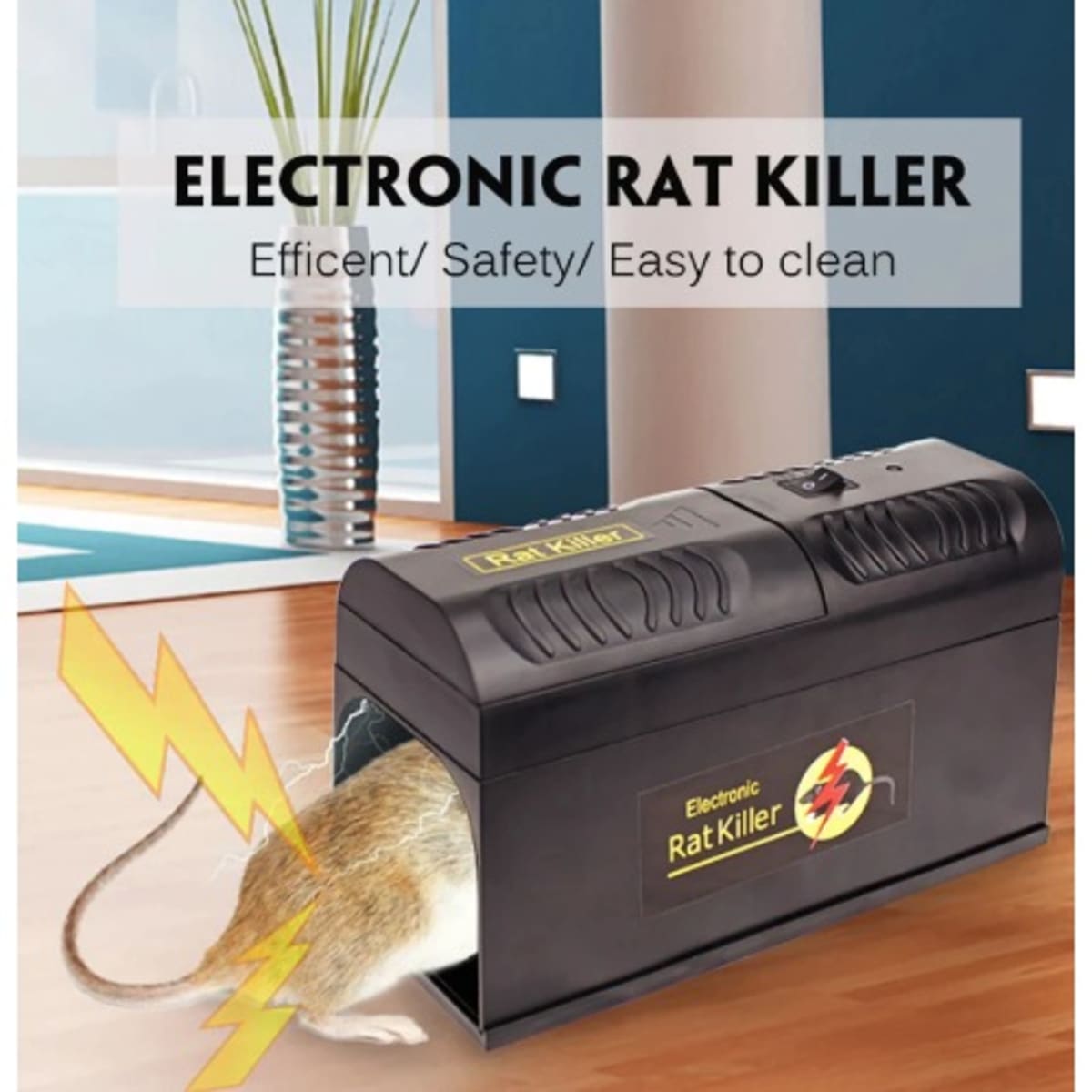 Mouse Trap Control Rat Electronic Killer Pest Mice Electric Rodent Zapper  Catch