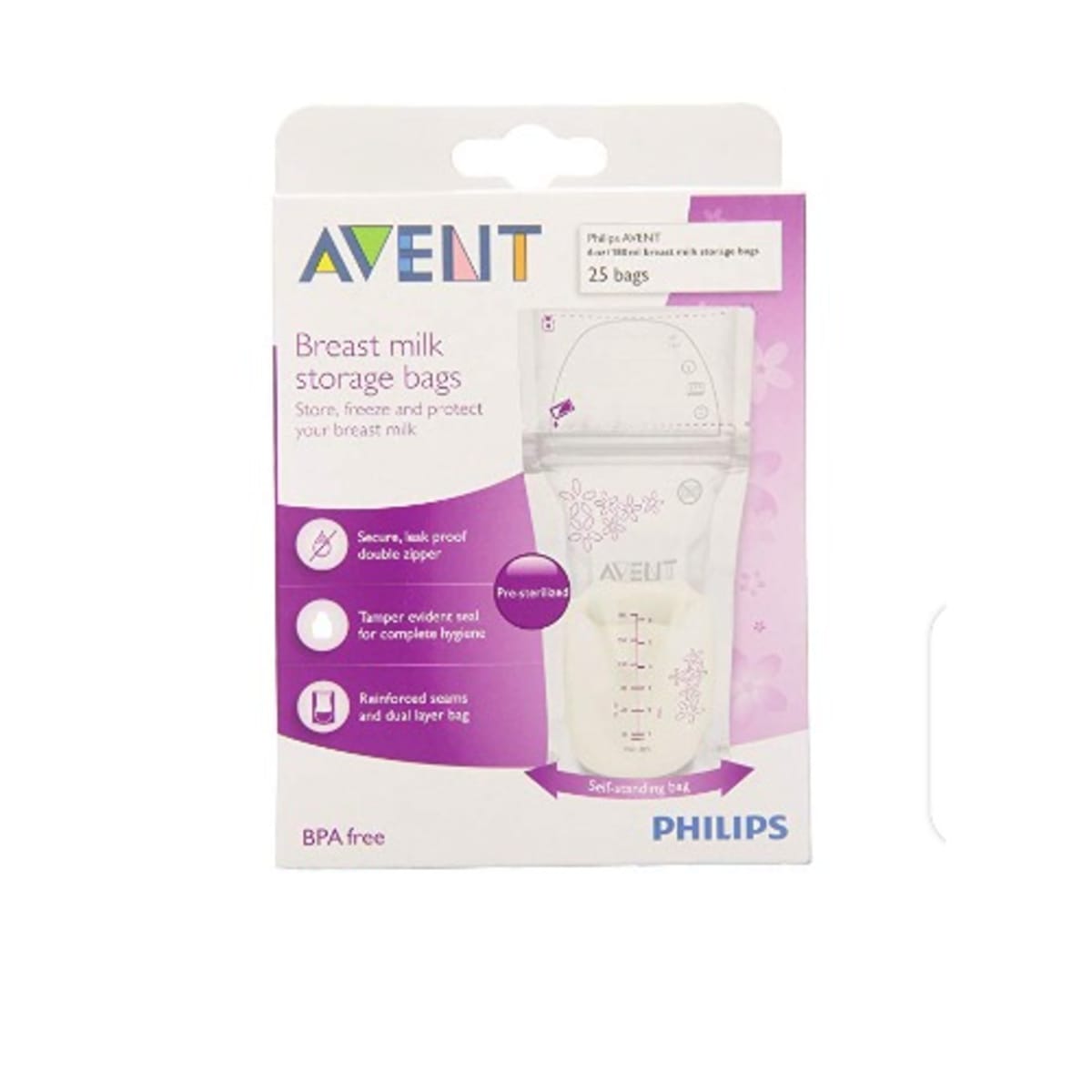 Avent storage bags discount