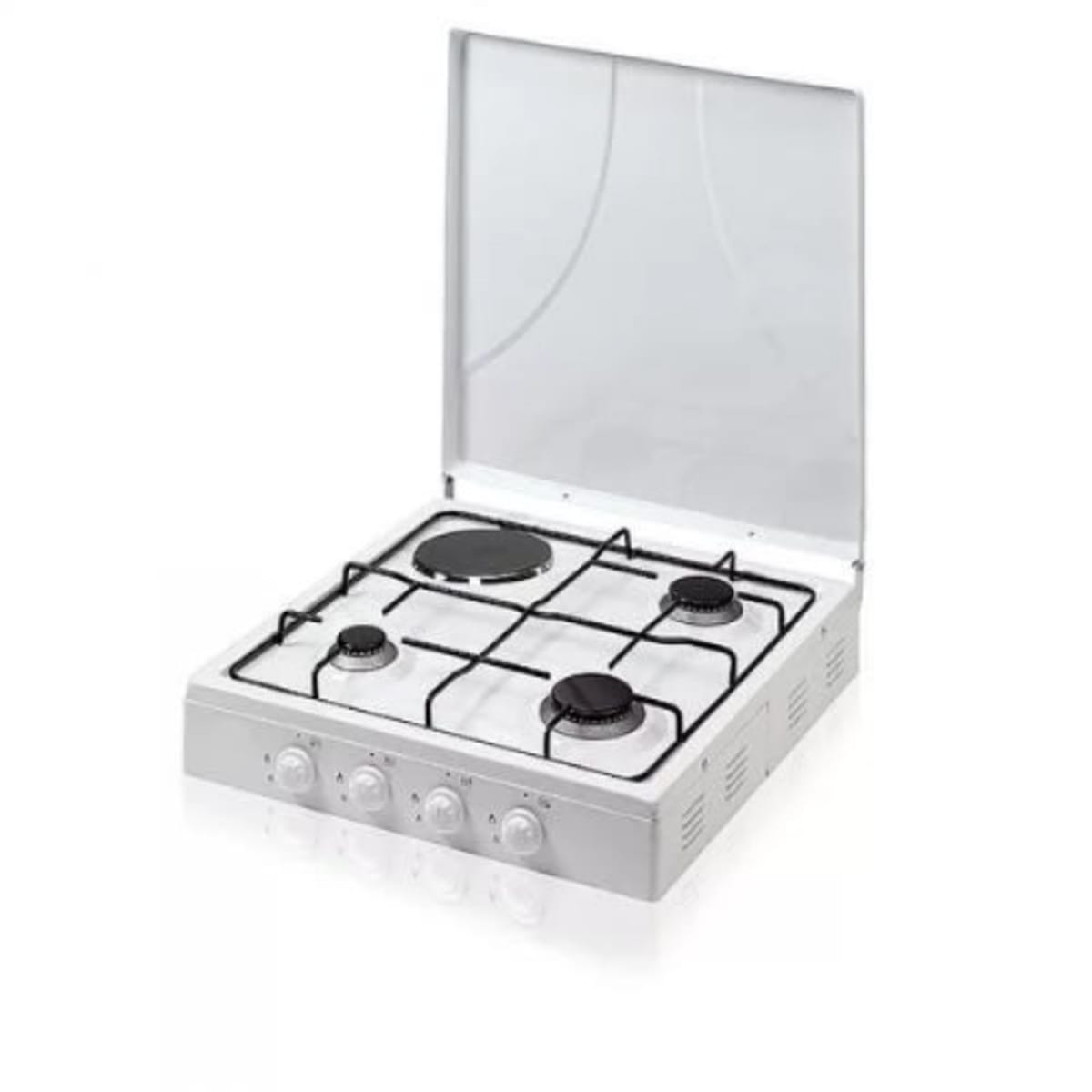 Three burner outlet hot plate